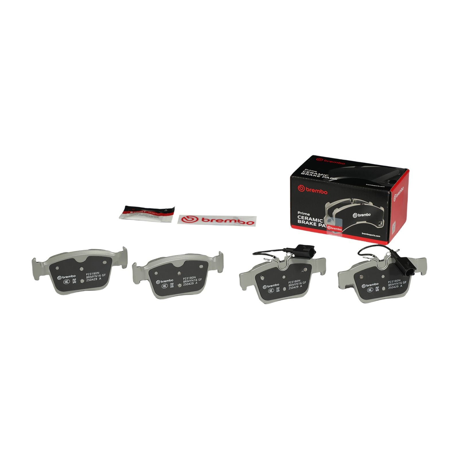PRIME Ceramic Rear Disc Brake Pad Set - P23180N_01