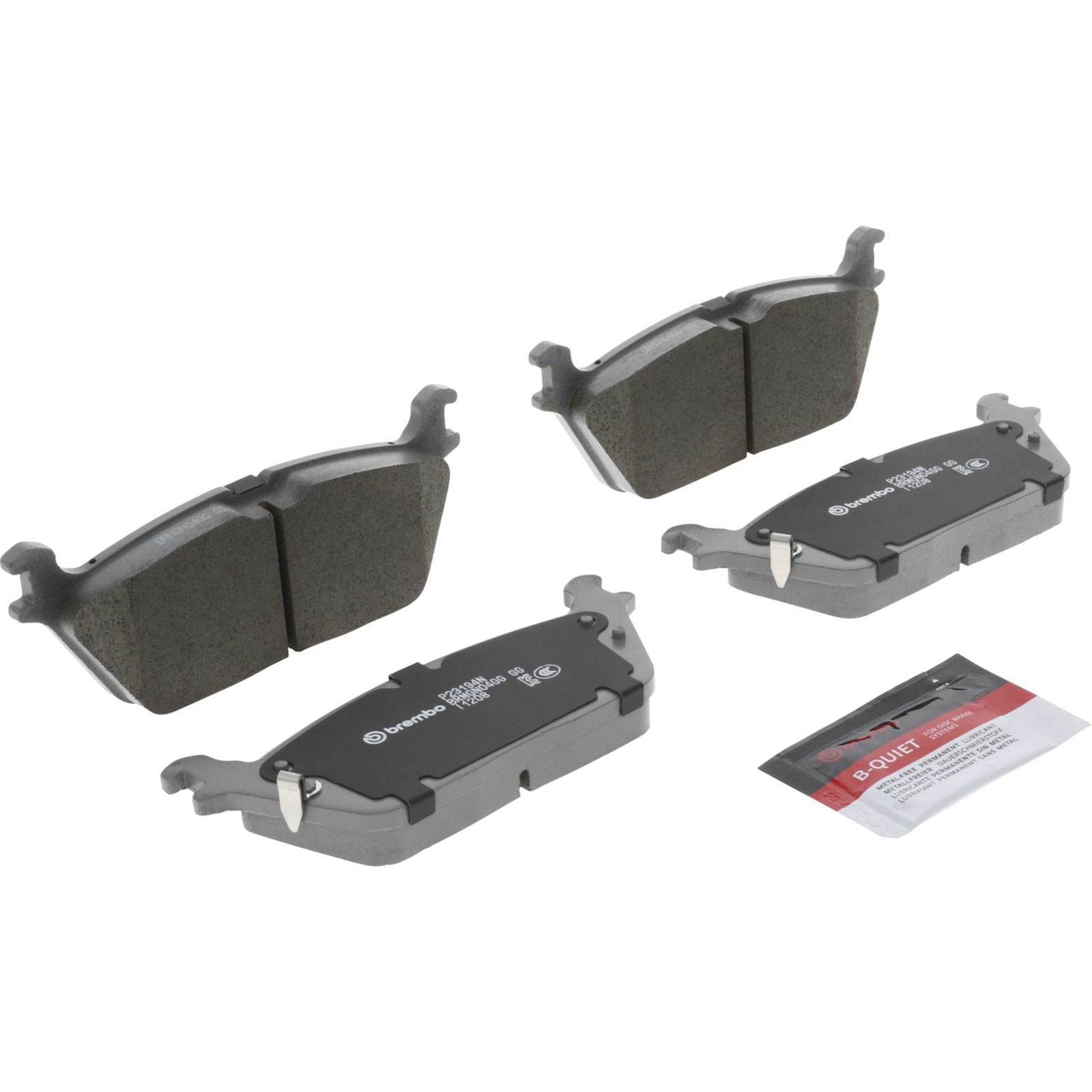 PRIME Ceramic Rear Disc Brake Pad Set - P23194N_01