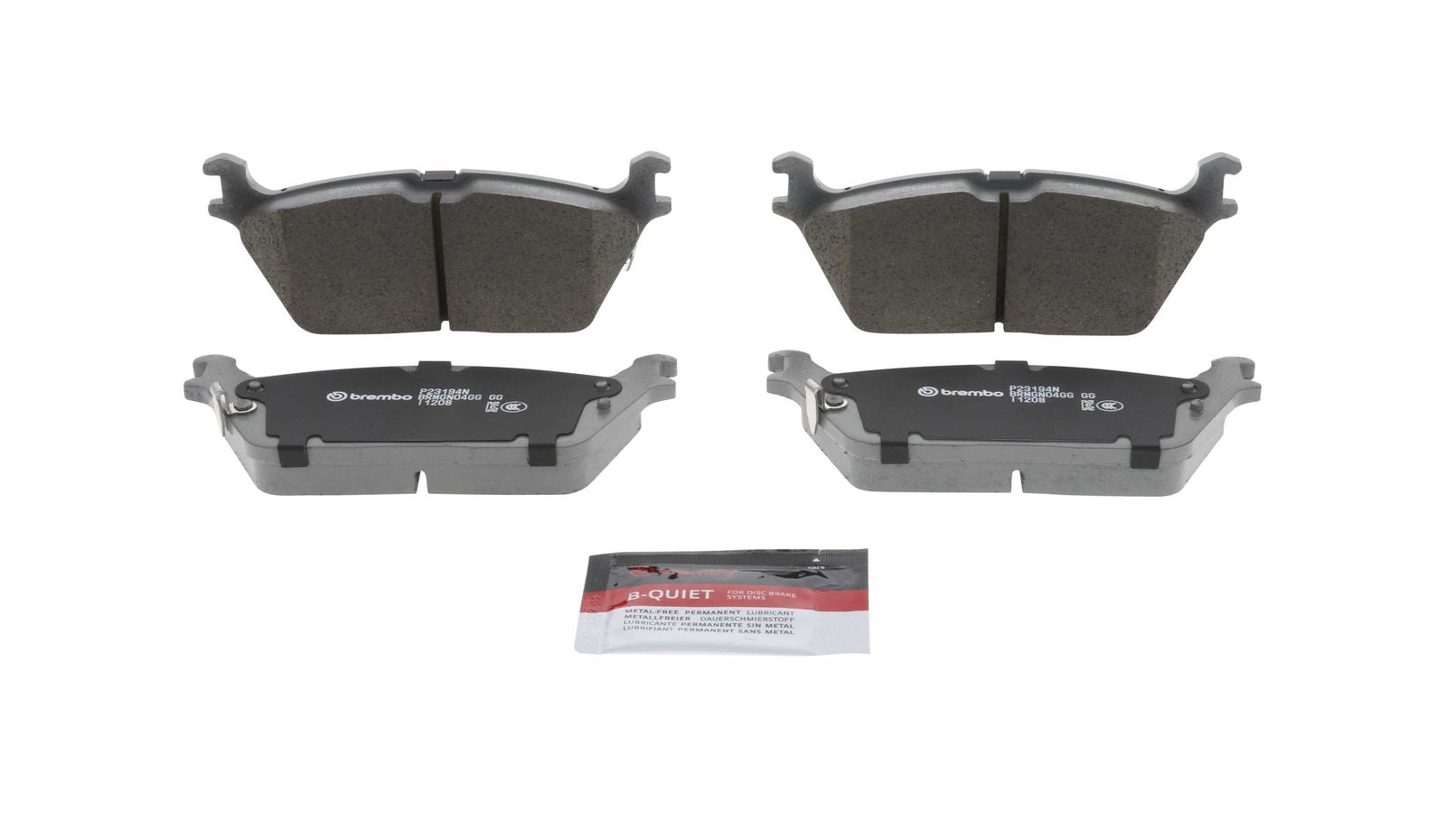 PRIME Ceramic Rear Disc Brake Pad Set - P23194N_02