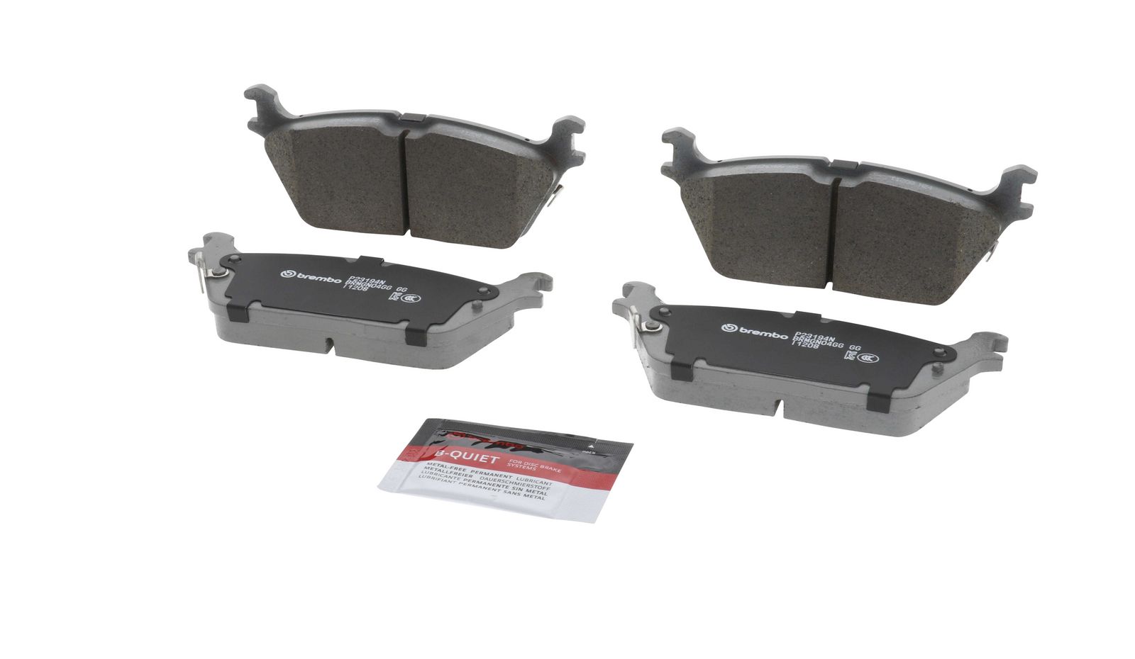 PRIME Ceramic Rear Disc Brake Pad Set - P23194N_03