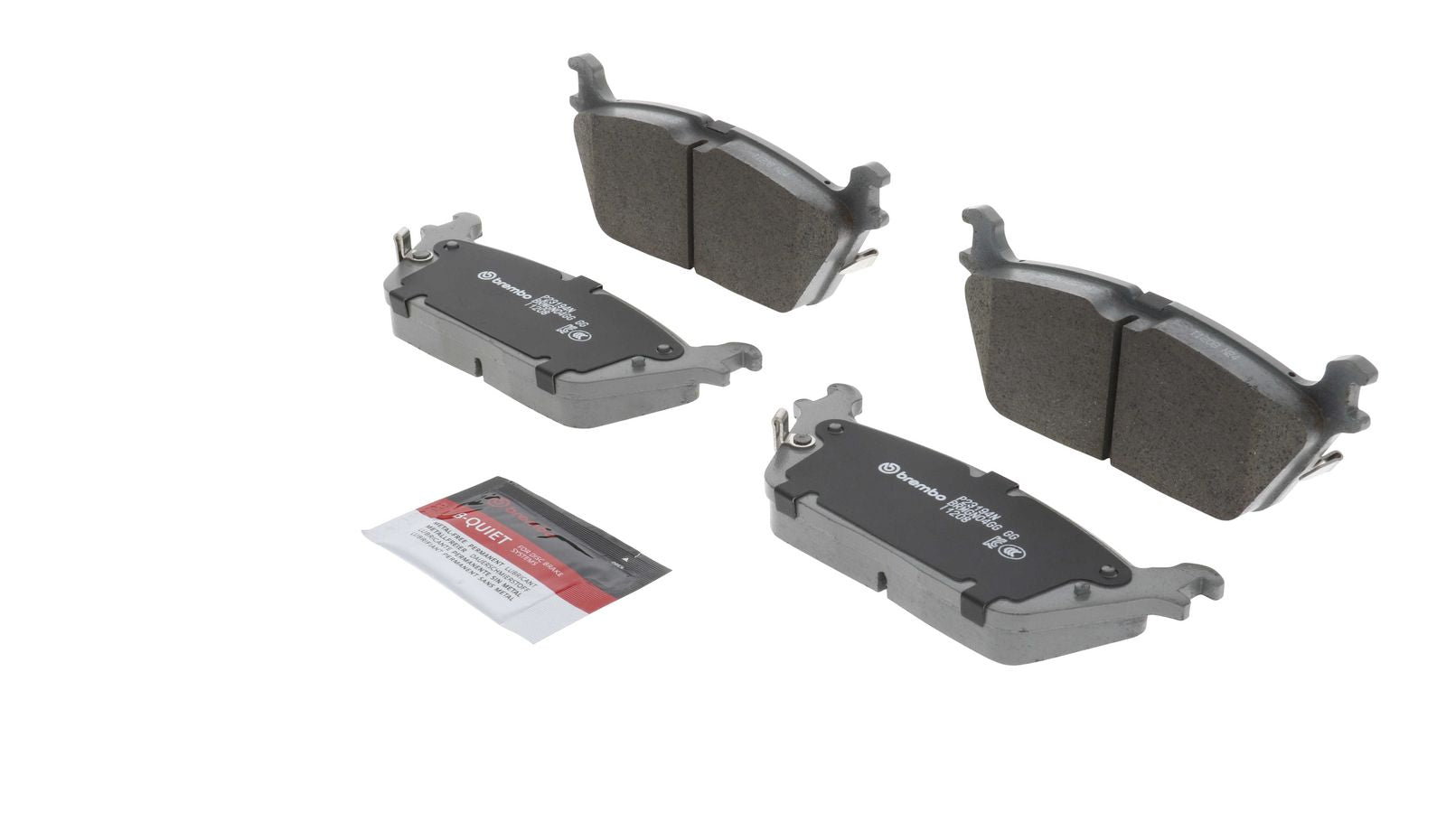 PRIME Ceramic Rear Disc Brake Pad Set - P23194N_05