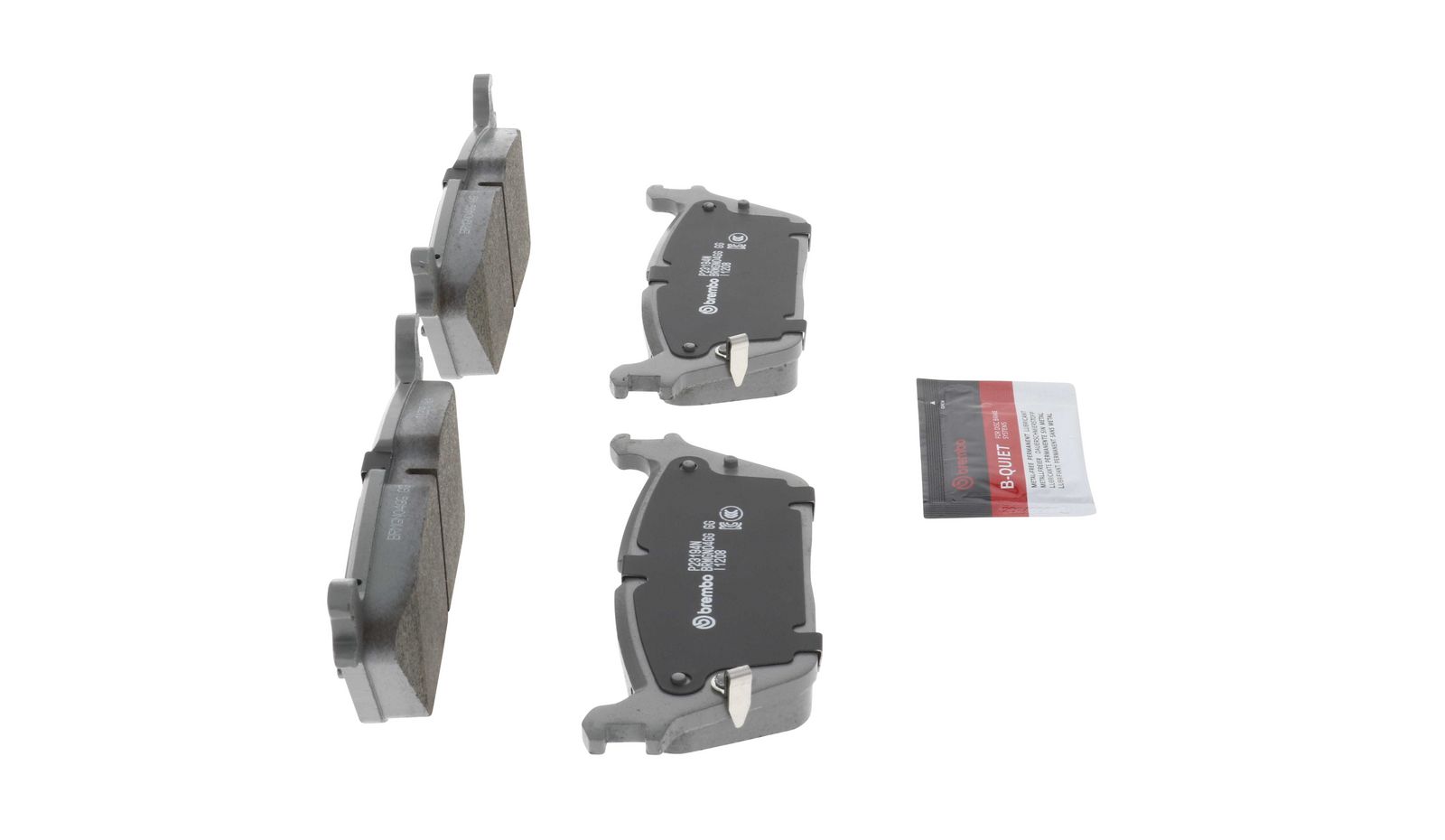 PRIME Ceramic Rear Disc Brake Pad Set - P23194N_20