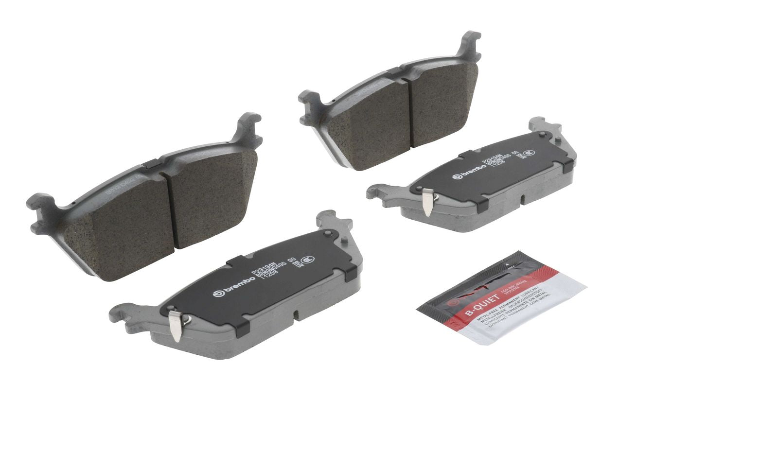PRIME Ceramic Rear Disc Brake Pad Set - P23194N_23