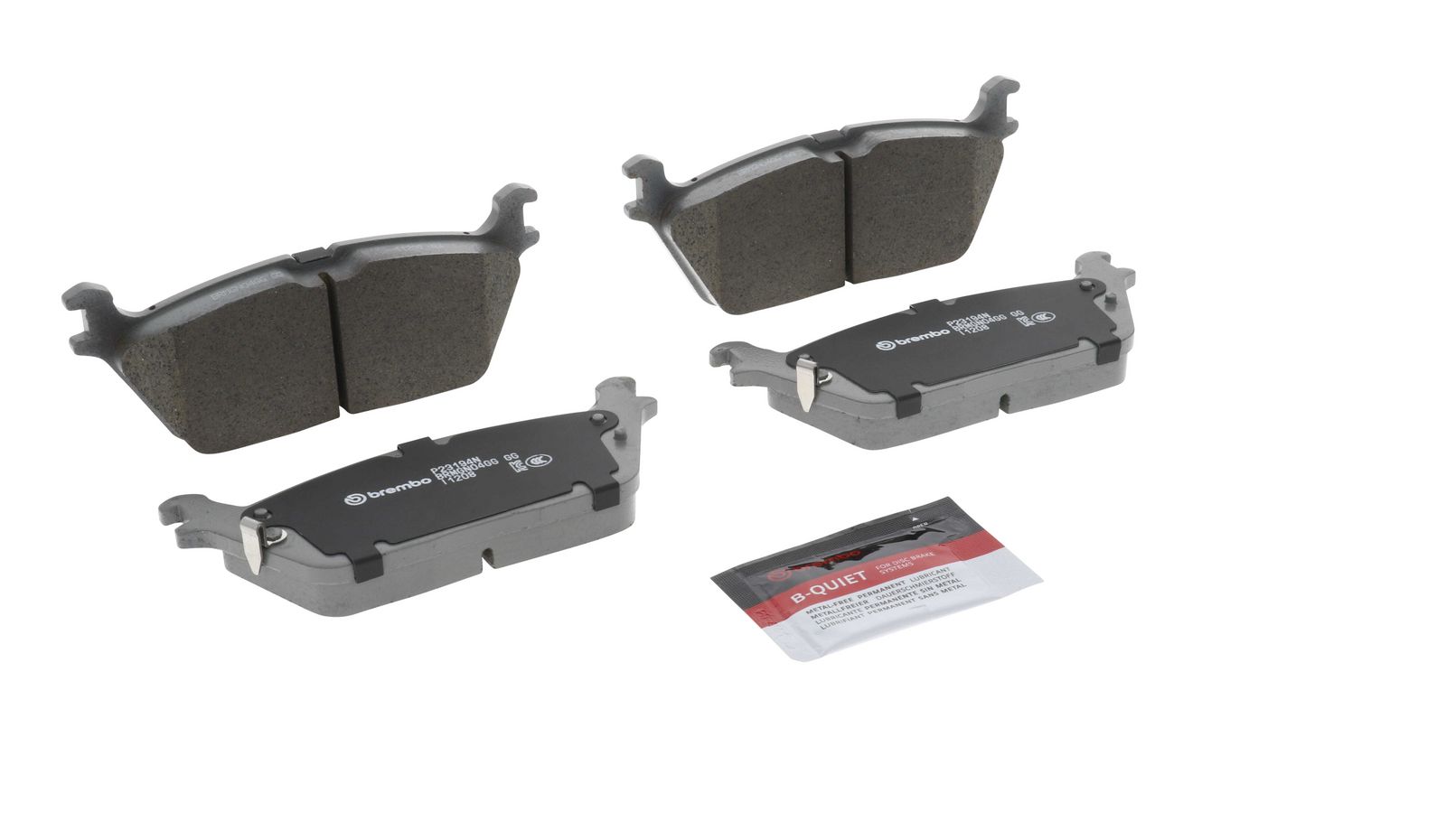 PRIME Ceramic Rear Disc Brake Pad Set - P23194N_24