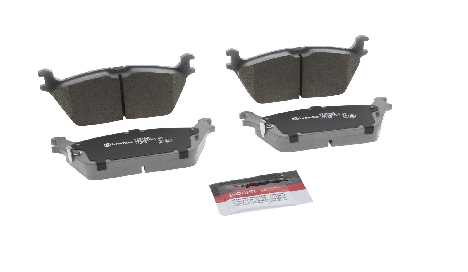 PRIME Ceramic Rear Disc Brake Pad Set - P23194N_25