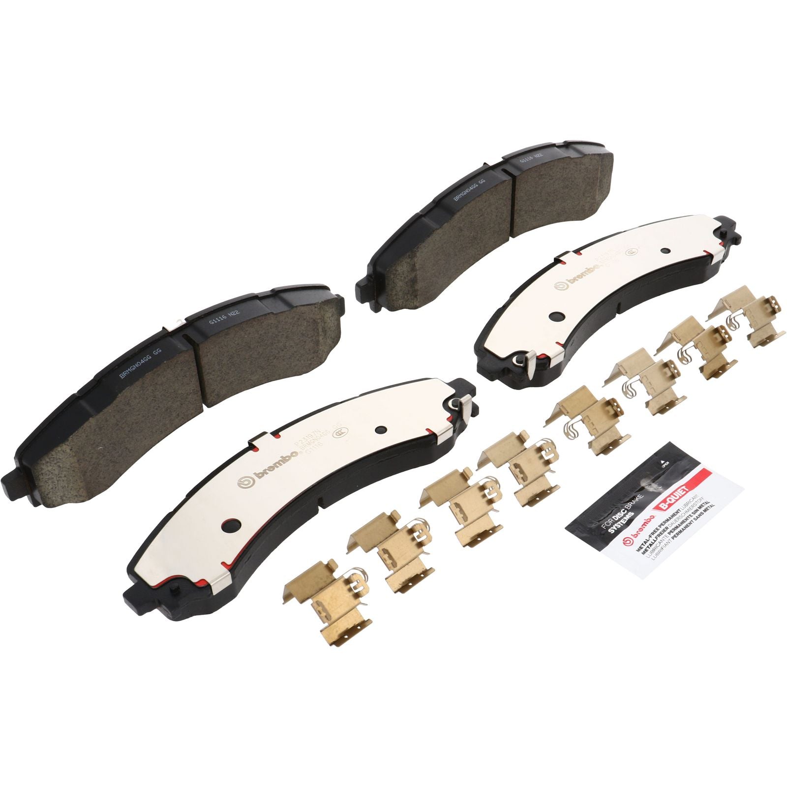 PRIME Ceramic Rear Disc Brake Pad Set - P23197N_01