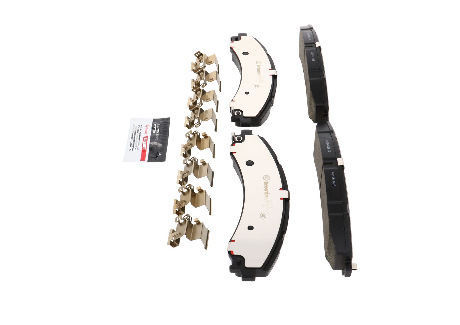 PRIME Ceramic Rear Disc Brake Pad Set - P23197N_08