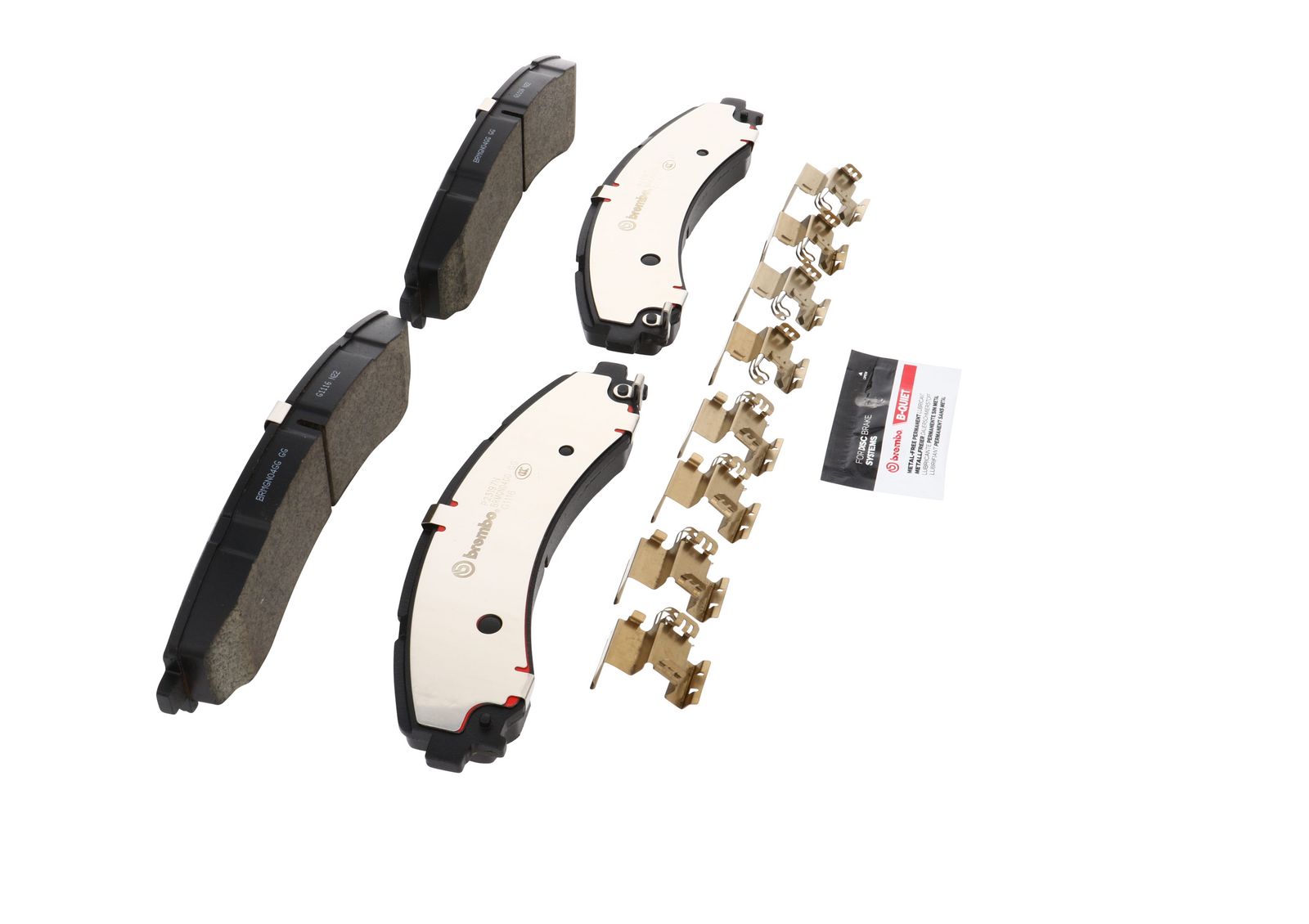 PRIME Ceramic Rear Disc Brake Pad Set - P23197N_21