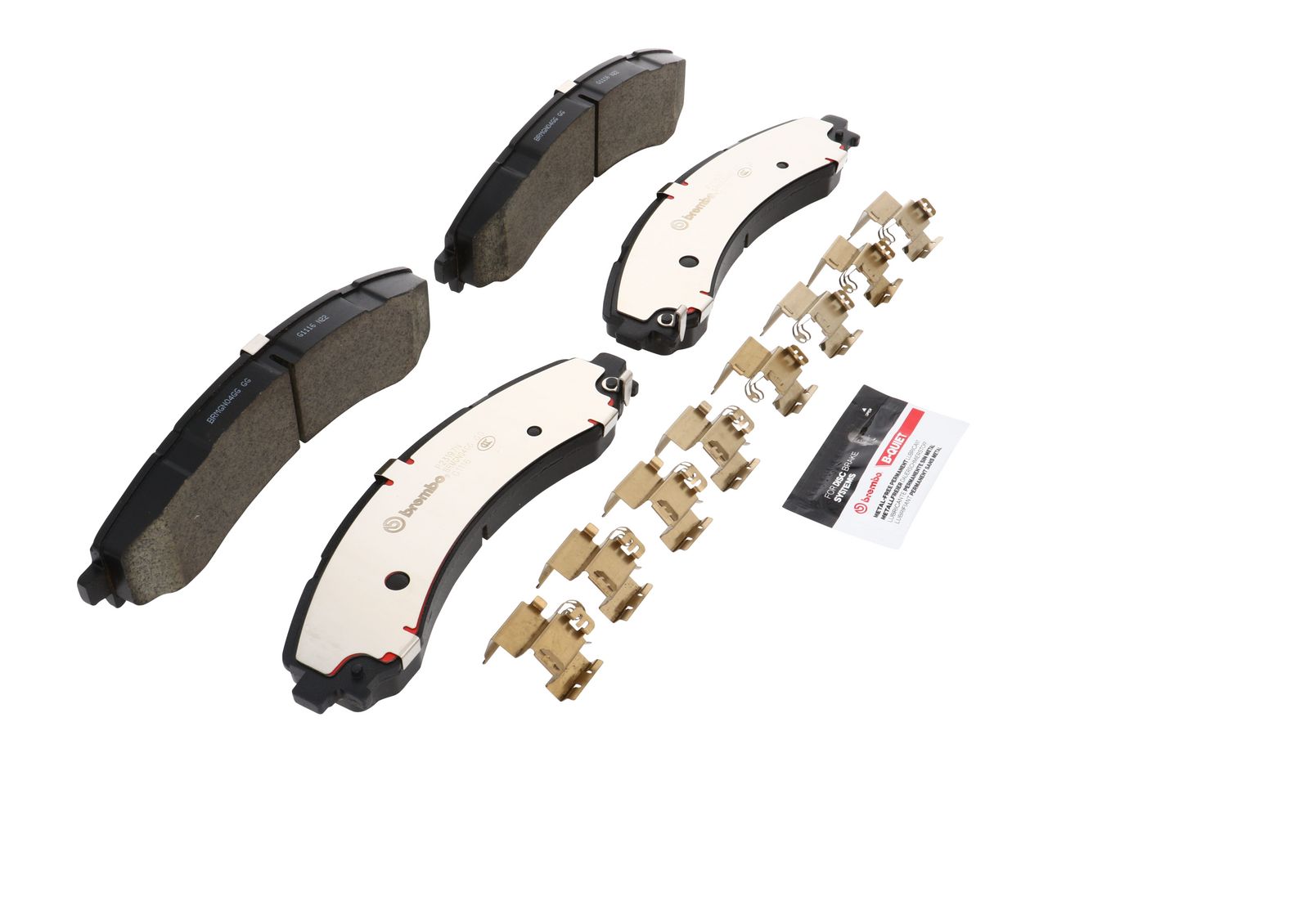 PRIME Ceramic Rear Disc Brake Pad Set - P23197N_22
