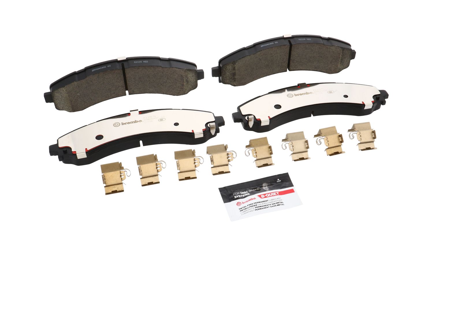 PRIME Ceramic Rear Disc Brake Pad Set - P23197N_25