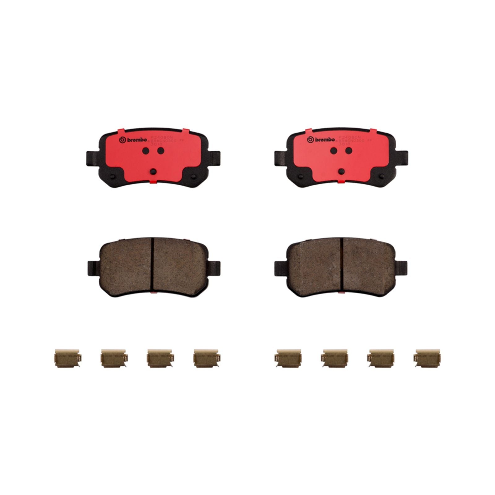 PRIME Ceramic Rear Disc Brake Pad Set - P24080N_01