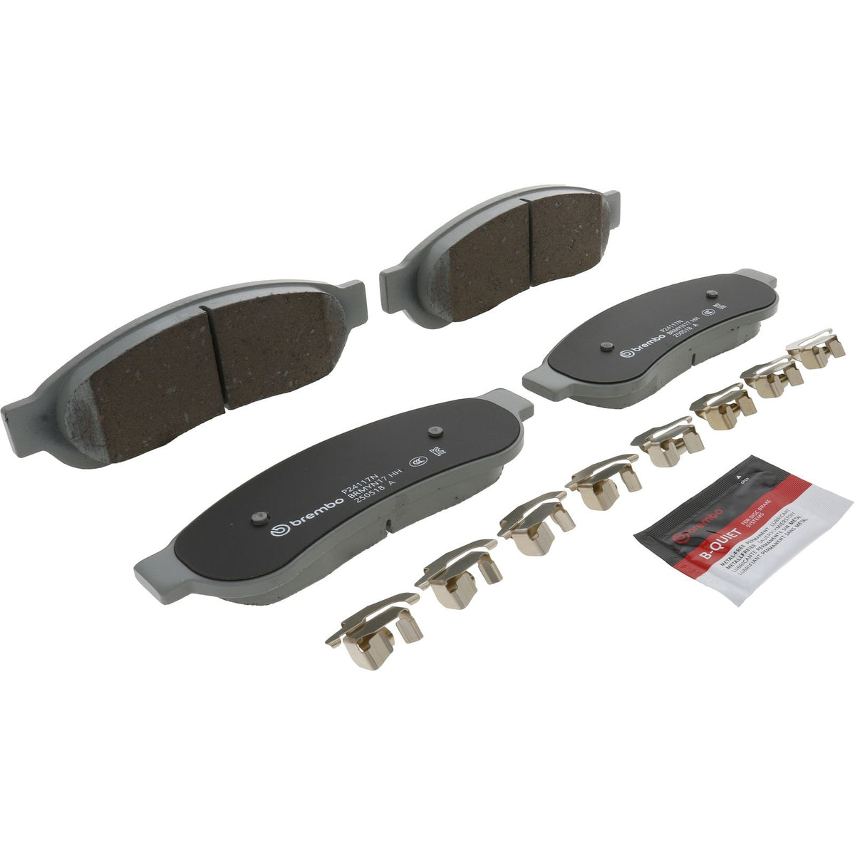 PRIME Ceramic Rear Disc Brake Pad Set - P24117N_01