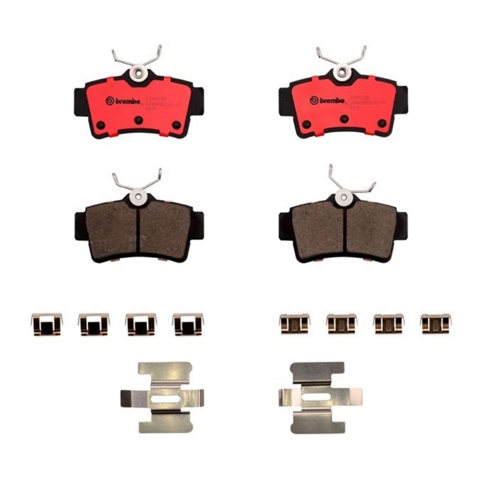 PRIME Ceramic Rear Disc Brake Pad Set - P24133N_01