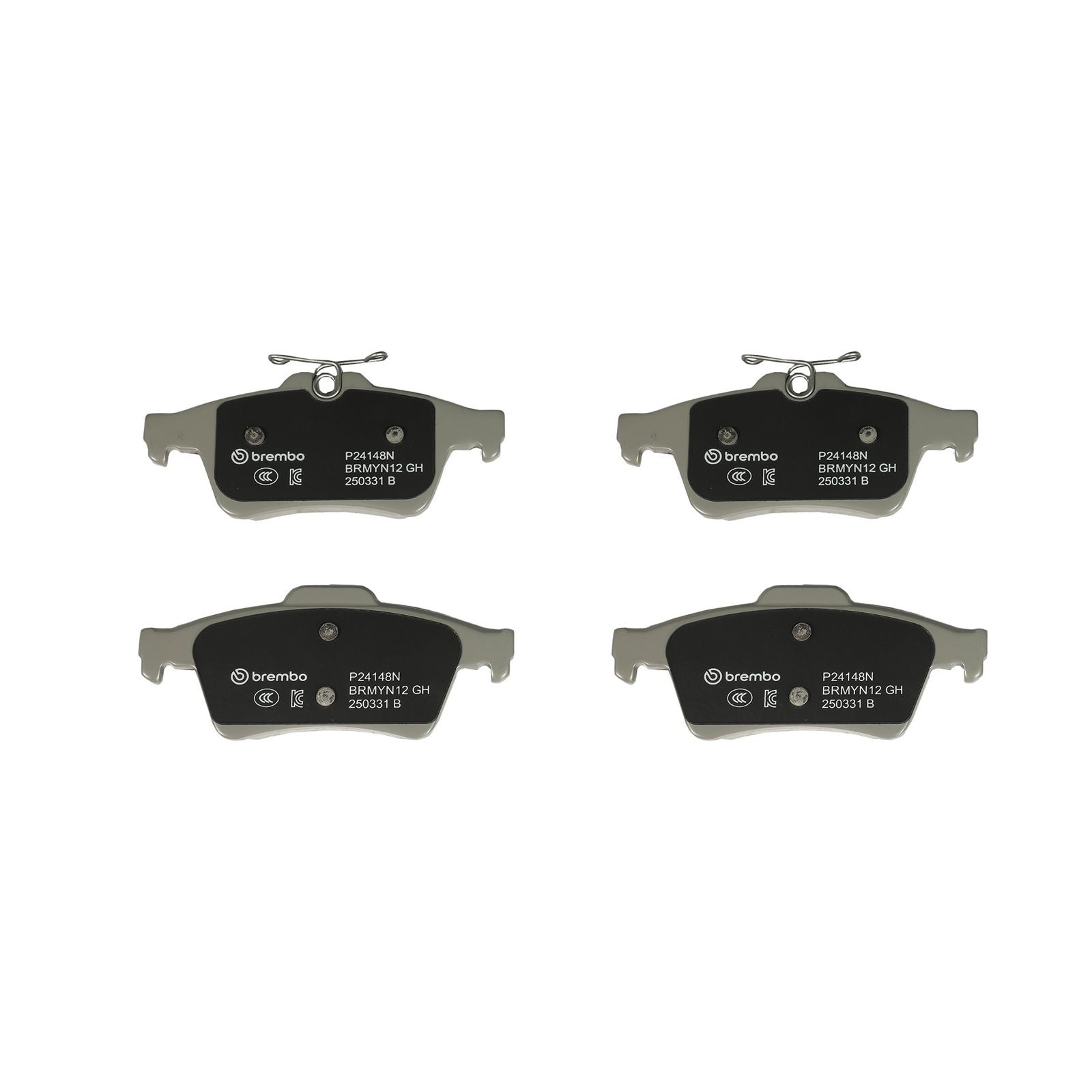 PRIME Ceramic Rear Disc Brake Pad Set - P24148N_04