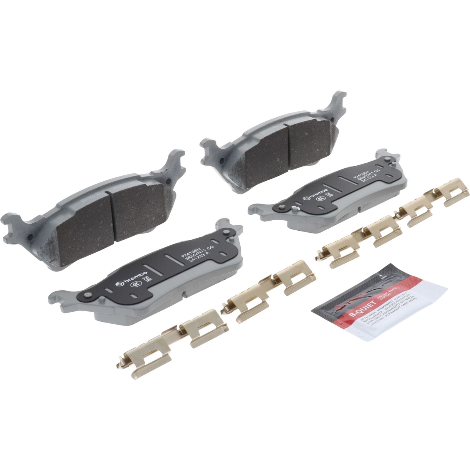 PRIME Ceramic Rear Disc Brake Pad Set - P24168N_01