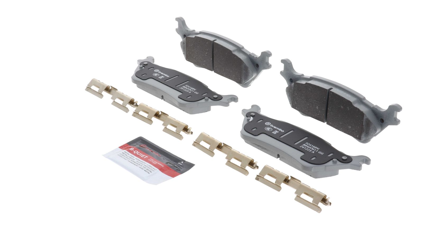 PRIME Ceramic Rear Disc Brake Pad Set - P24168N_05