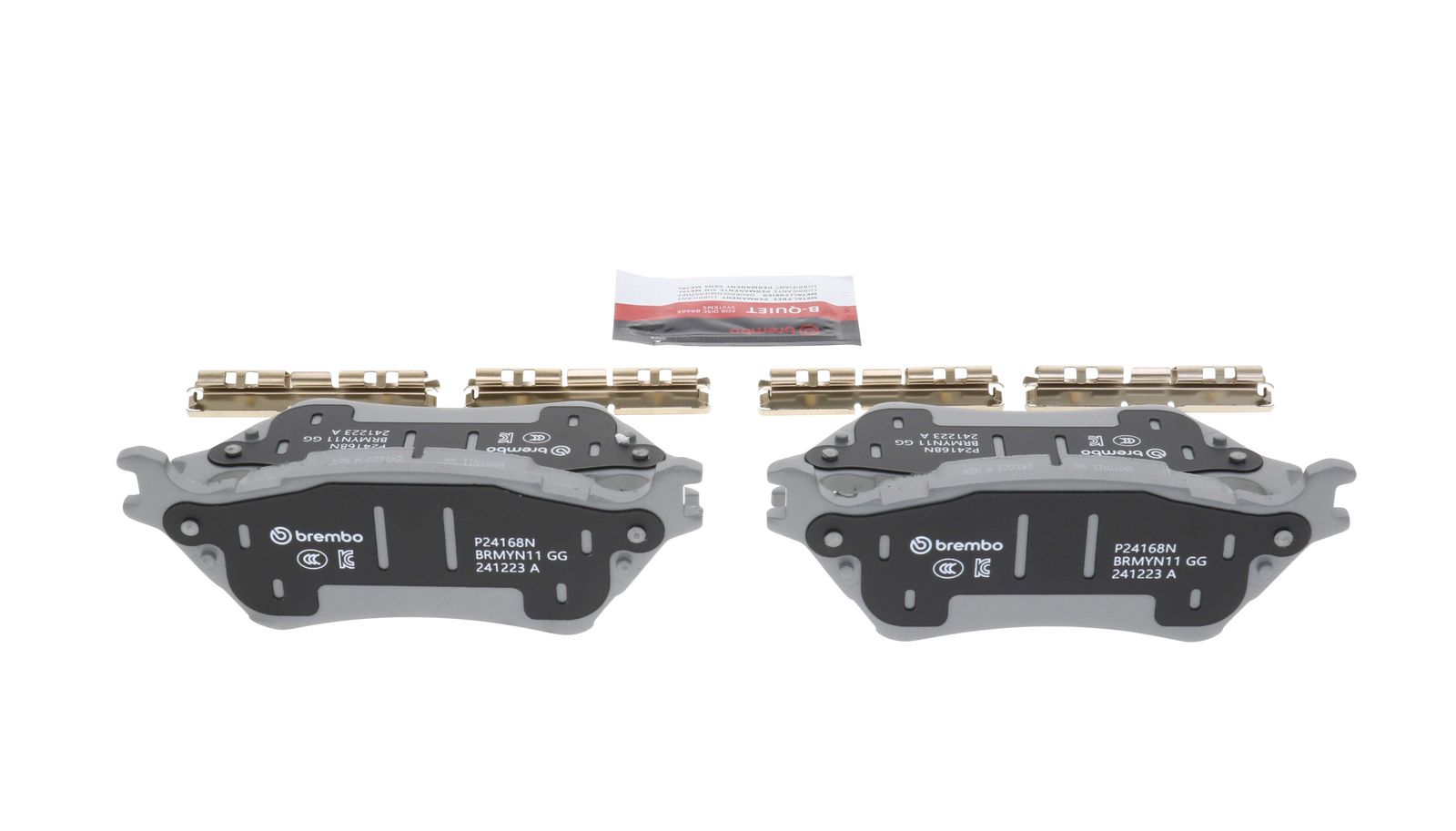 PRIME Ceramic Rear Disc Brake Pad Set - P24168N_14