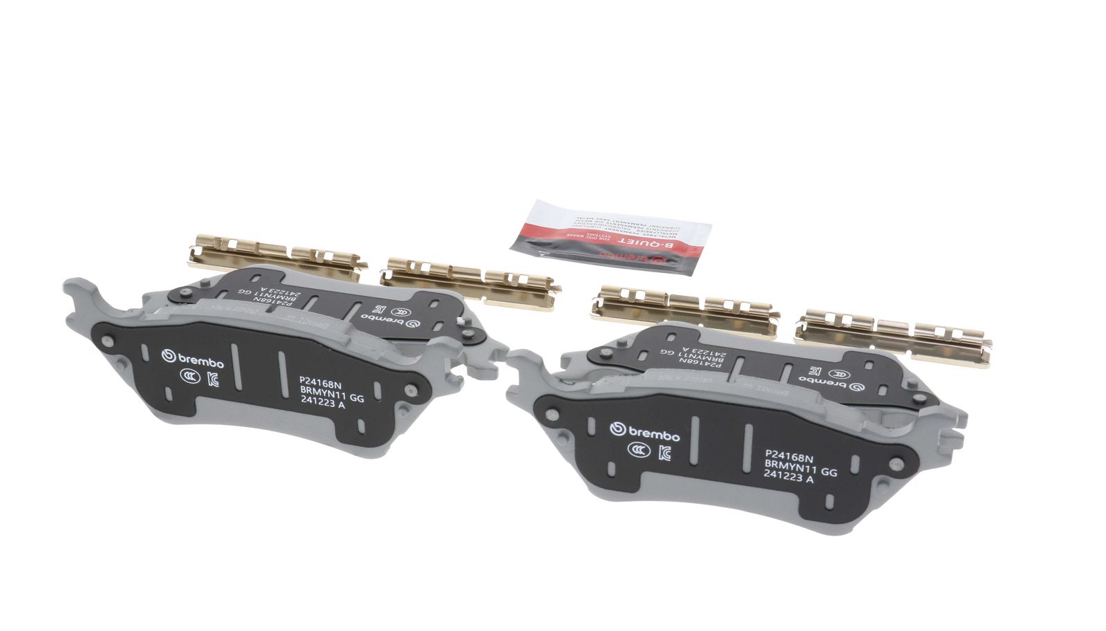 PRIME Ceramic Rear Disc Brake Pad Set - P24168N_15