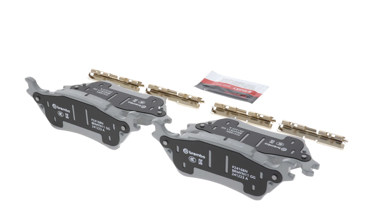 PRIME Ceramic Rear Disc Brake Pad Set - P24168N_16