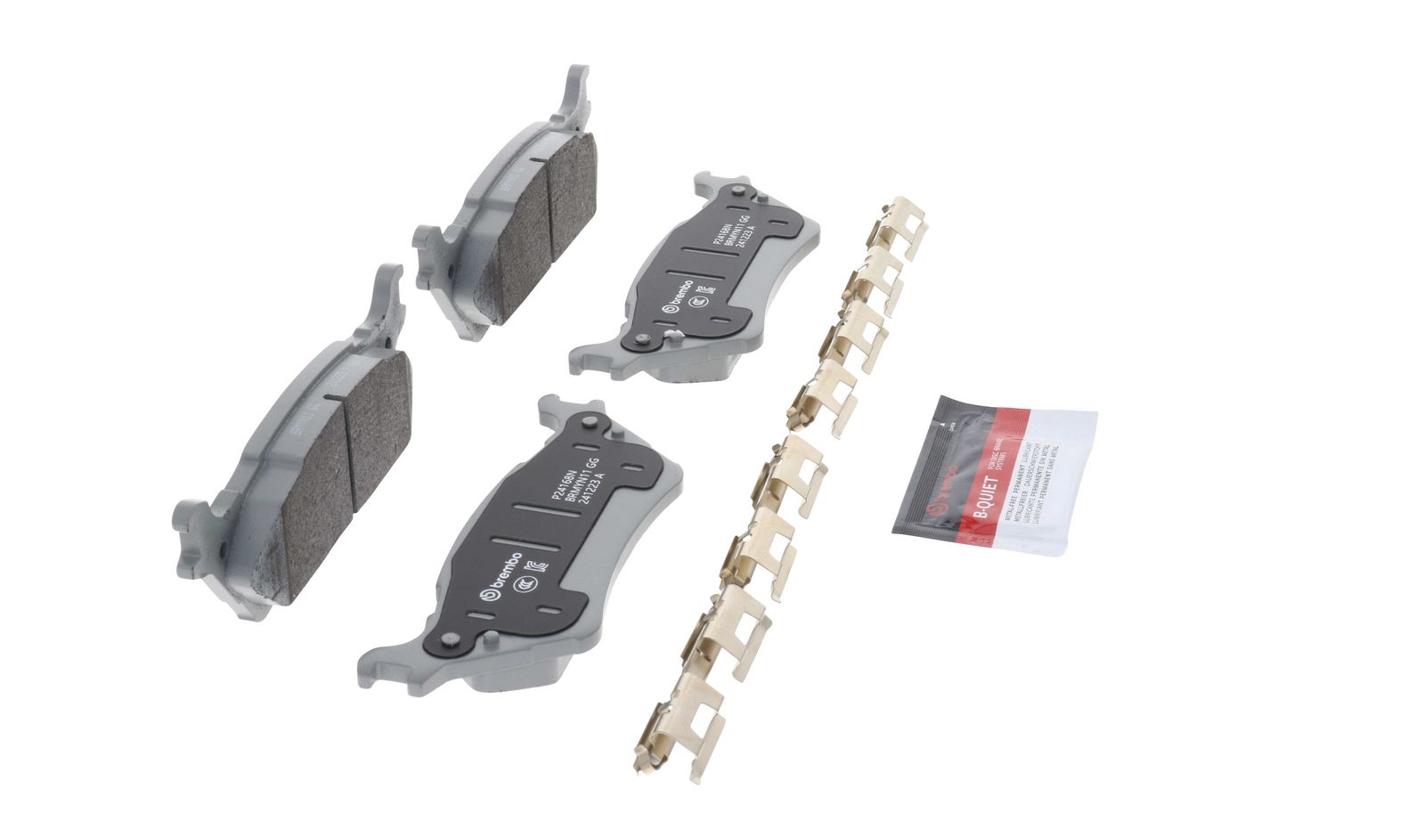 PRIME Ceramic Rear Disc Brake Pad Set - P24168N_21