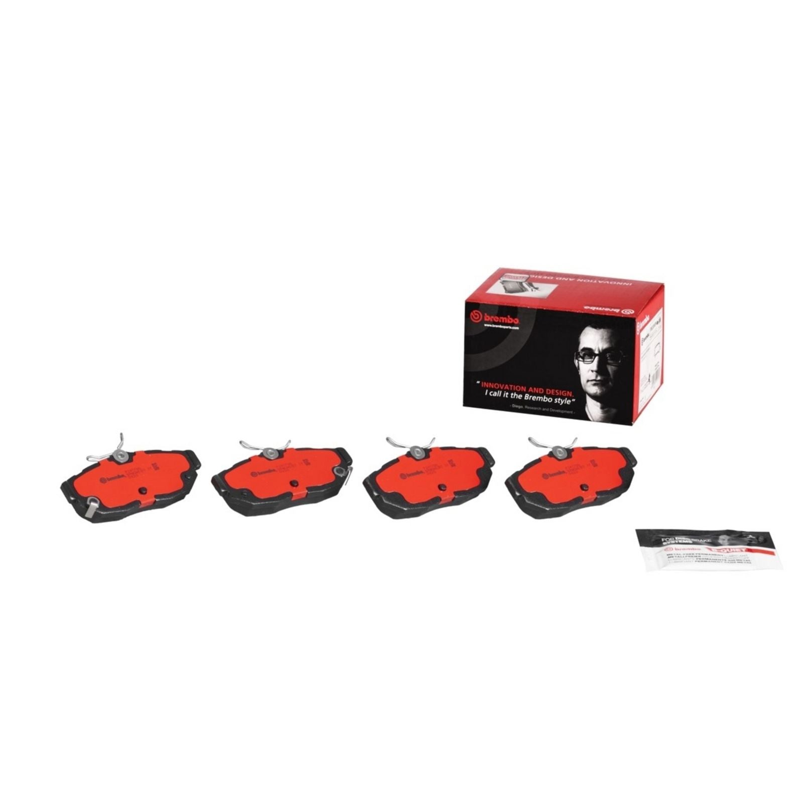 PRIME Ceramic Rear Disc Brake Pad Set - P24170N_02