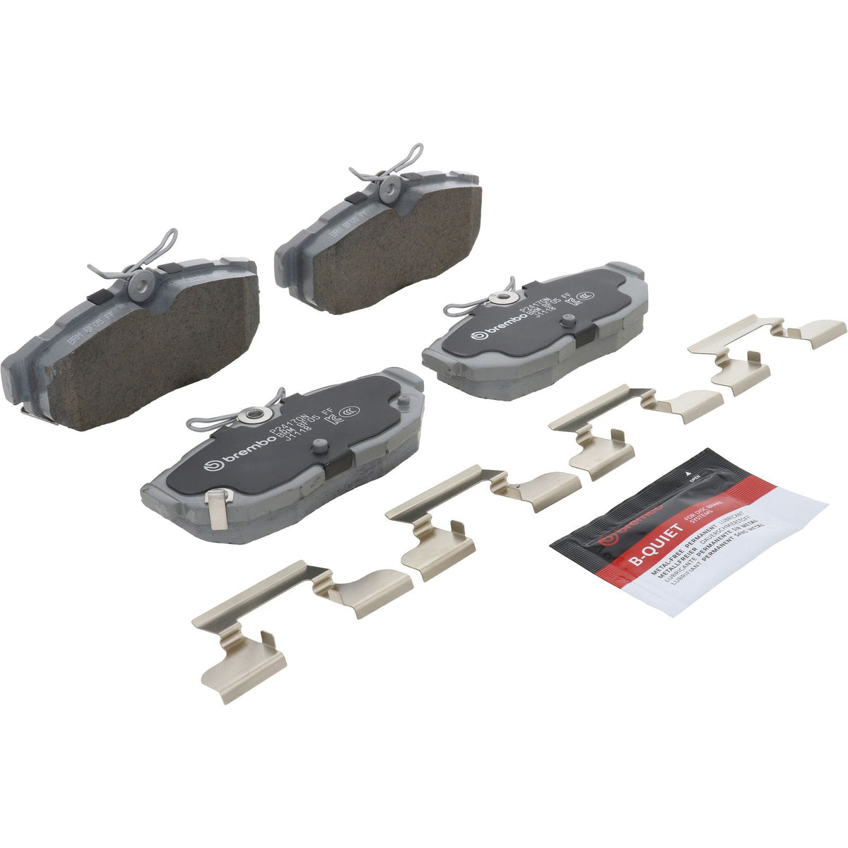 PRIME Ceramic Rear Disc Brake Pad Set - P24170N_02