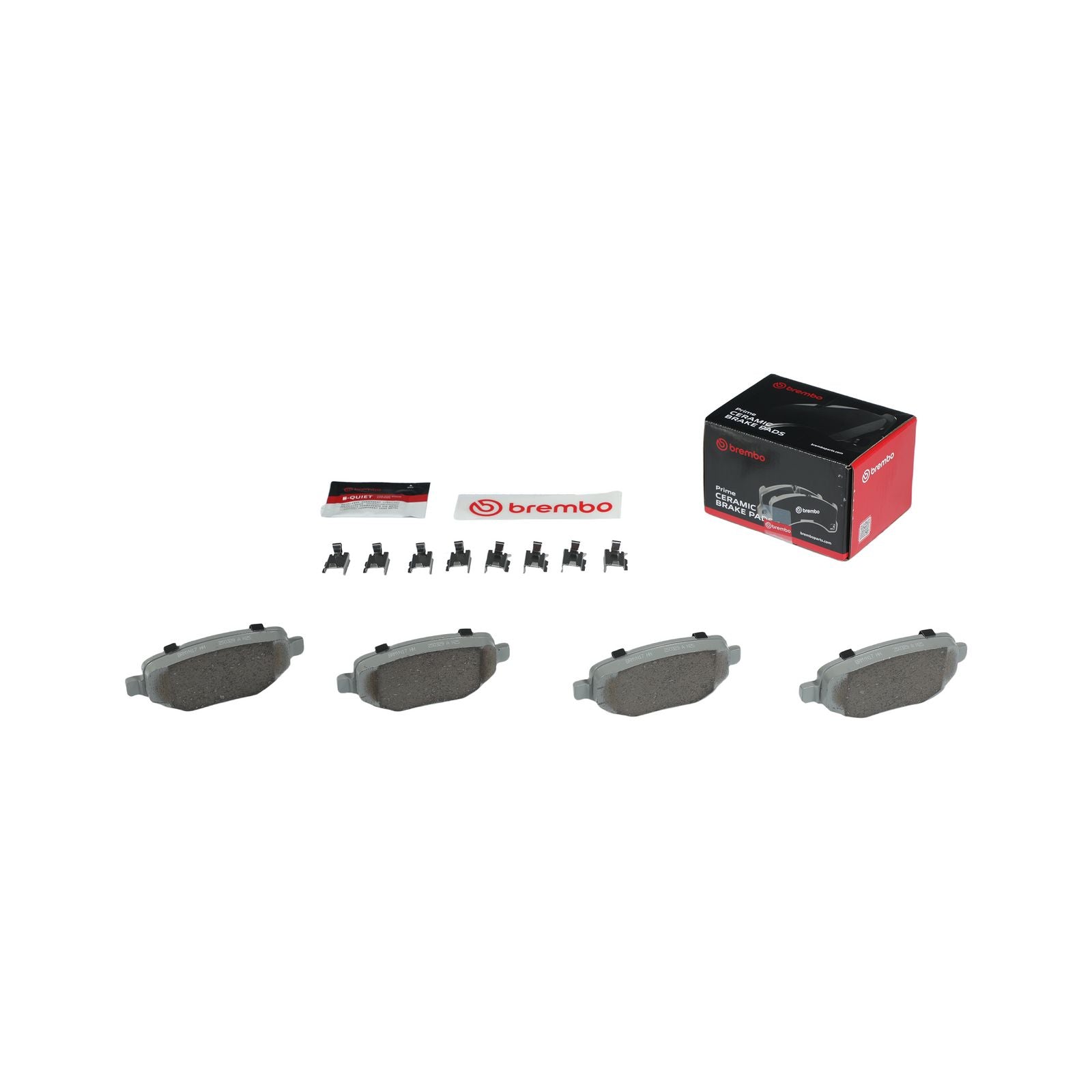 PRIME Ceramic Rear Disc Brake Pad Set - P24172N_02