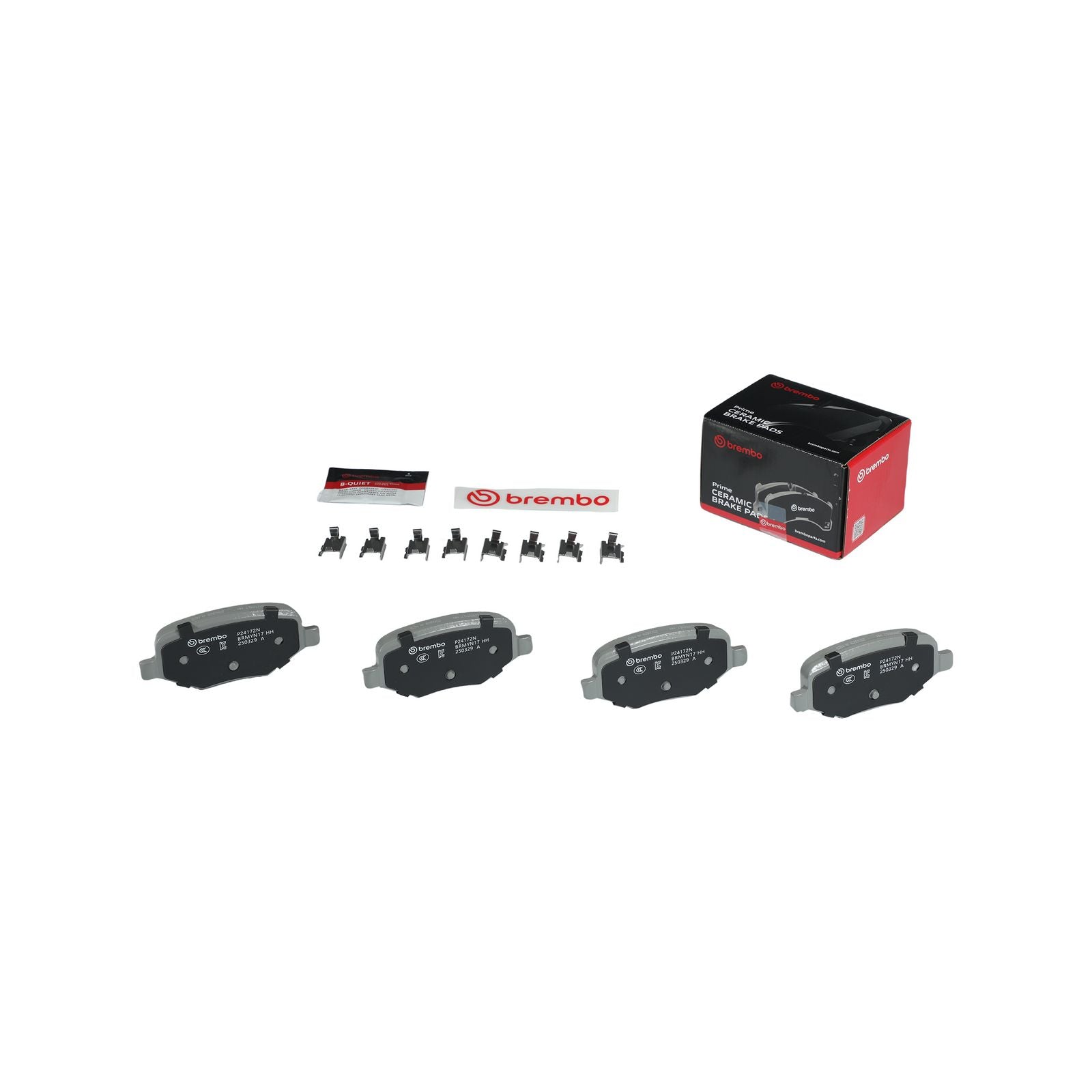 PRIME Ceramic Rear Disc Brake Pad Set - P24172N_03