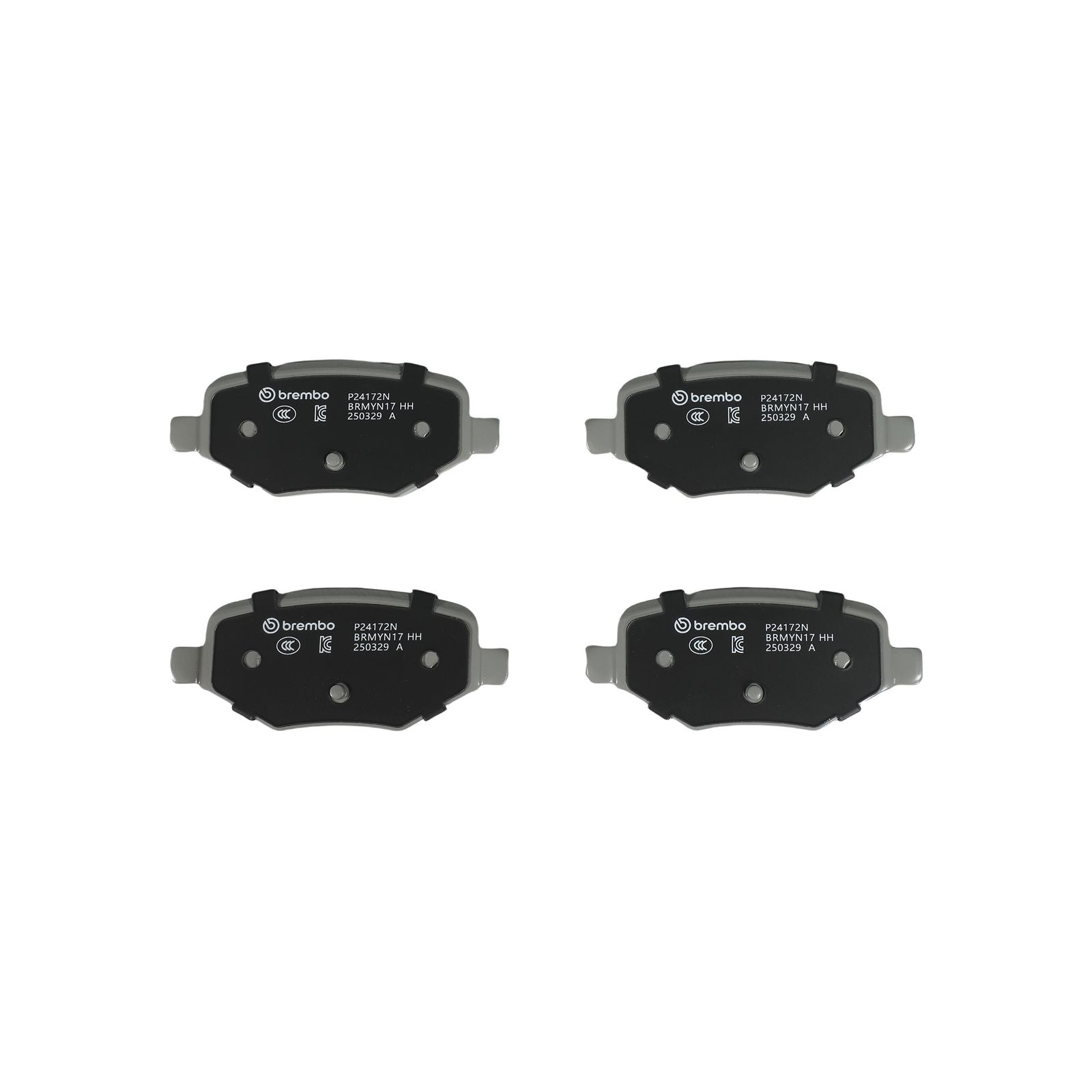 PRIME Ceramic Rear Disc Brake Pad Set - P24172N_05