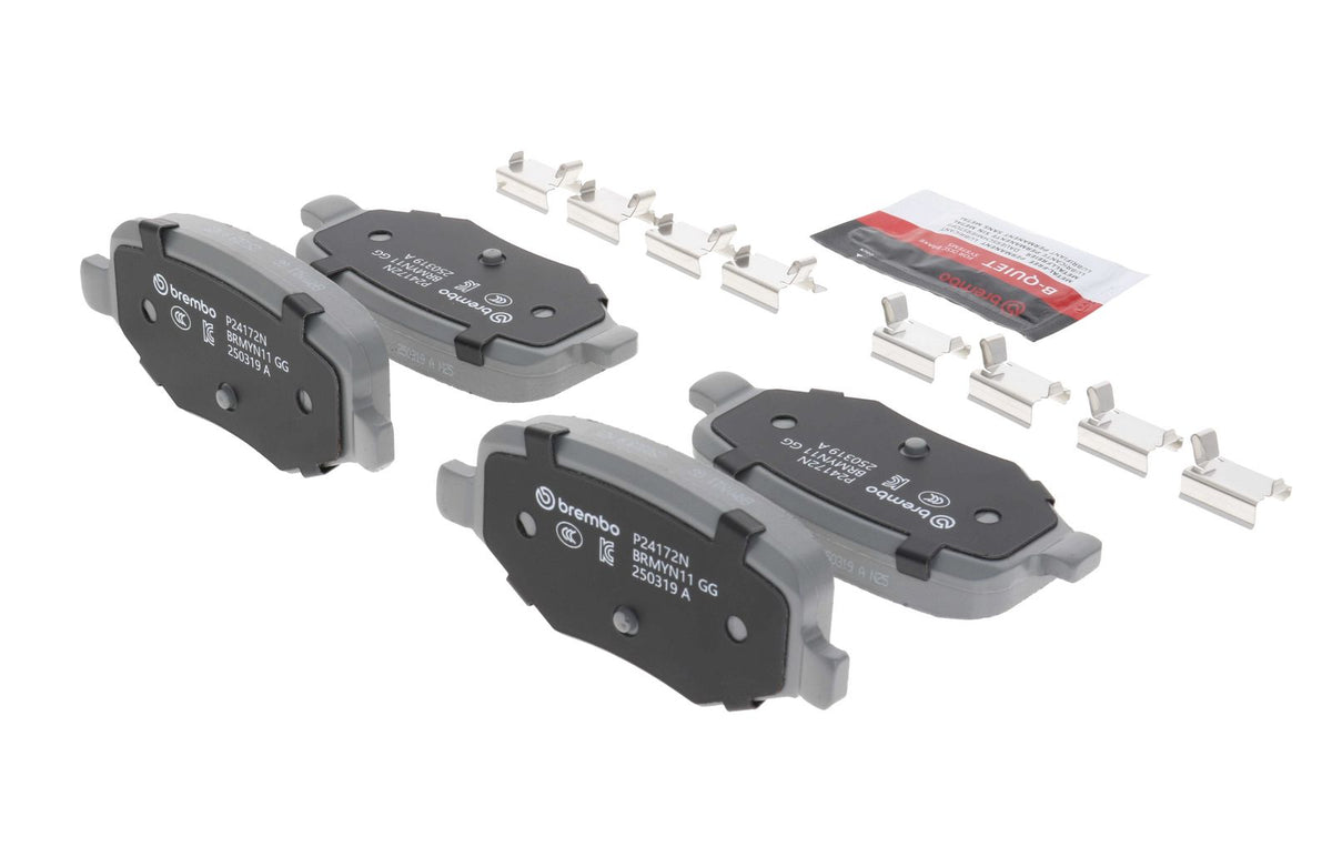 PRIME Ceramic Rear Disc Brake Pad Set - P24172N_22