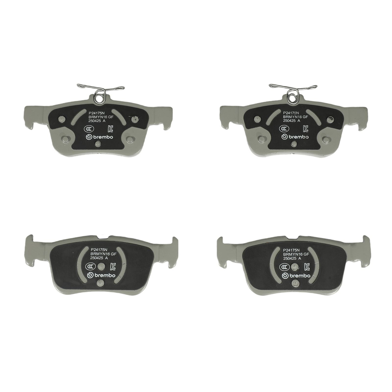 PRIME Ceramic Rear Disc Brake Pad Set - P24175N_05