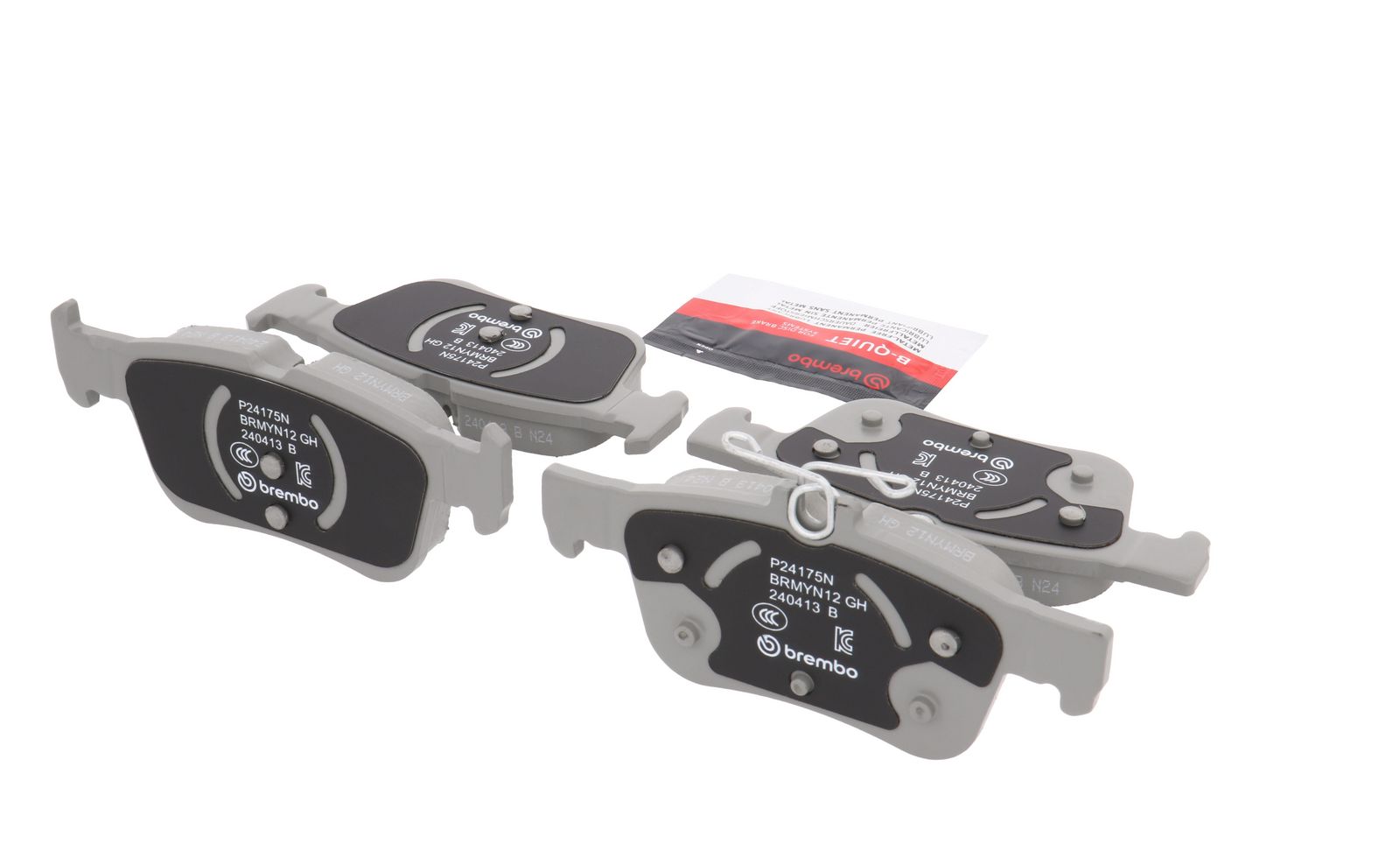 PRIME Ceramic Rear Disc Brake Pad Set - P24175N_21