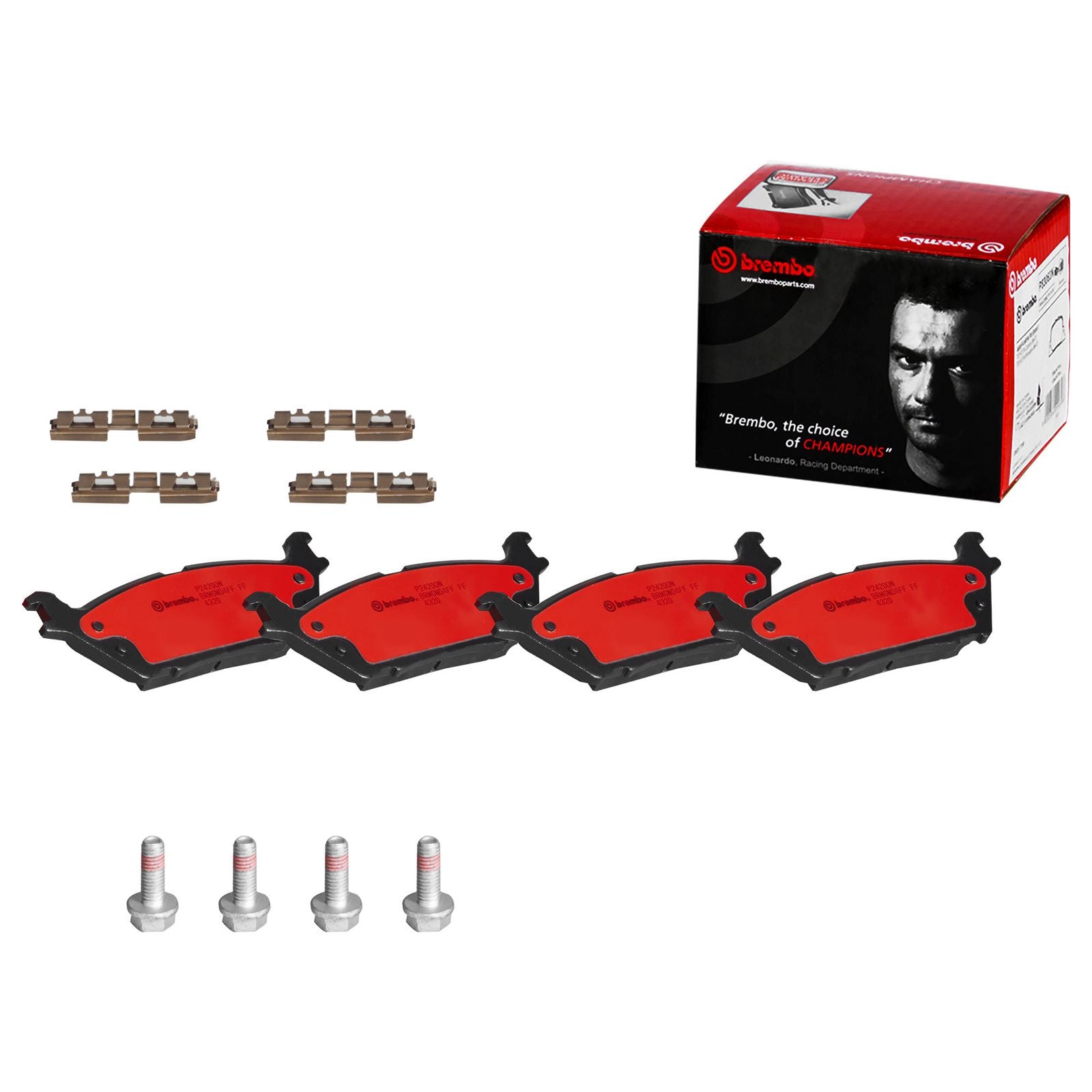 PRIME Ceramic Rear Disc Brake Pad Set - P24200N_01