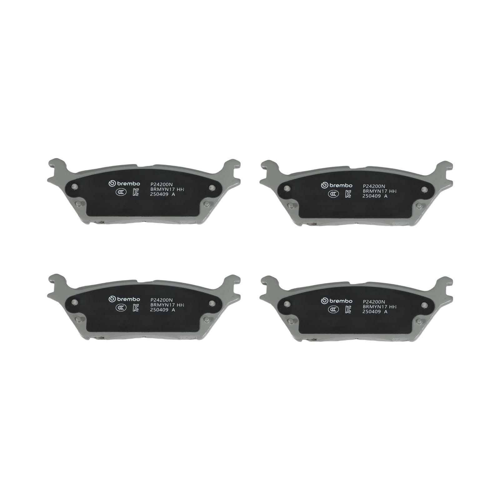 PRIME Ceramic Rear Disc Brake Pad Set - P24200N_02