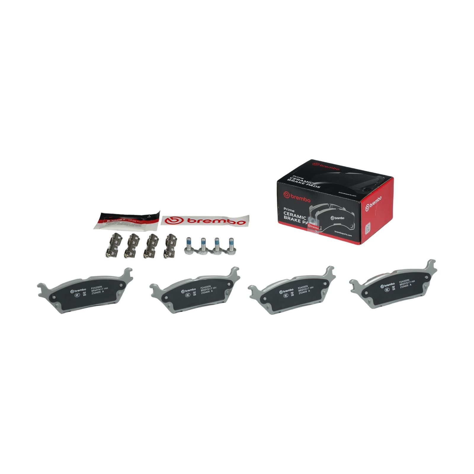 PRIME Ceramic Rear Disc Brake Pad Set - P24200N_03
