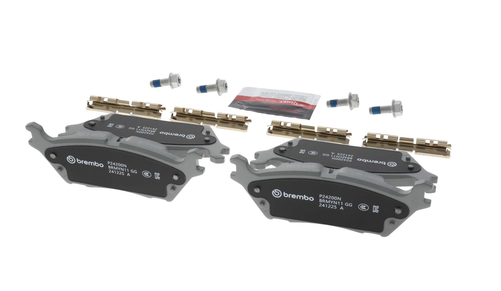 PRIME Ceramic Rear Disc Brake Pad Set - P24200N_20