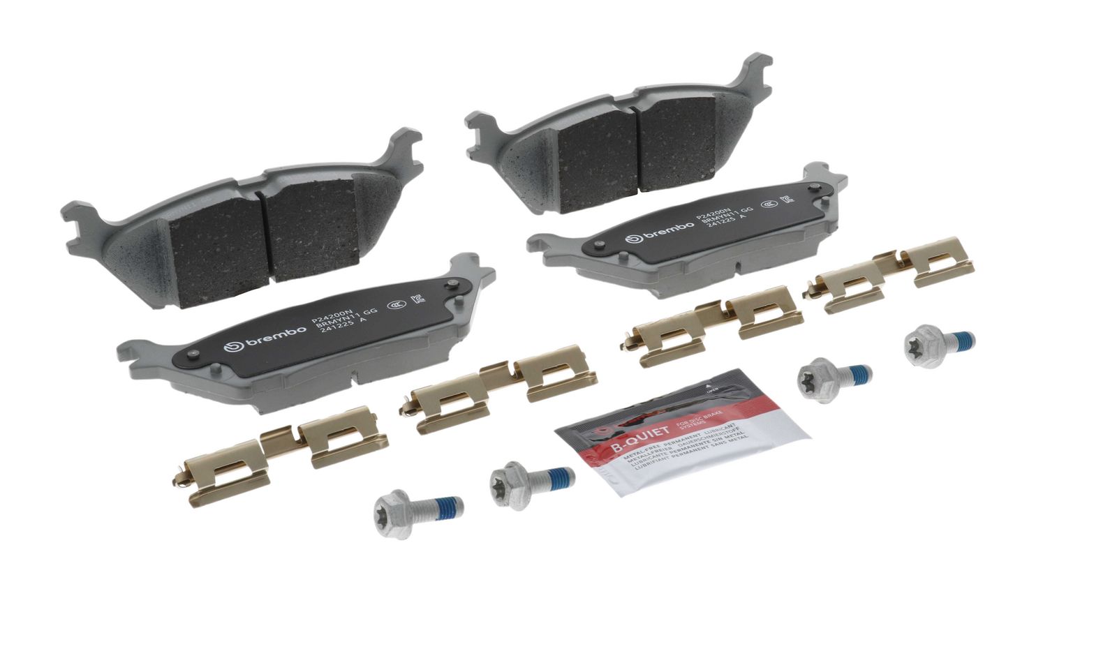 PRIME Ceramic Rear Disc Brake Pad Set - P24200N_29