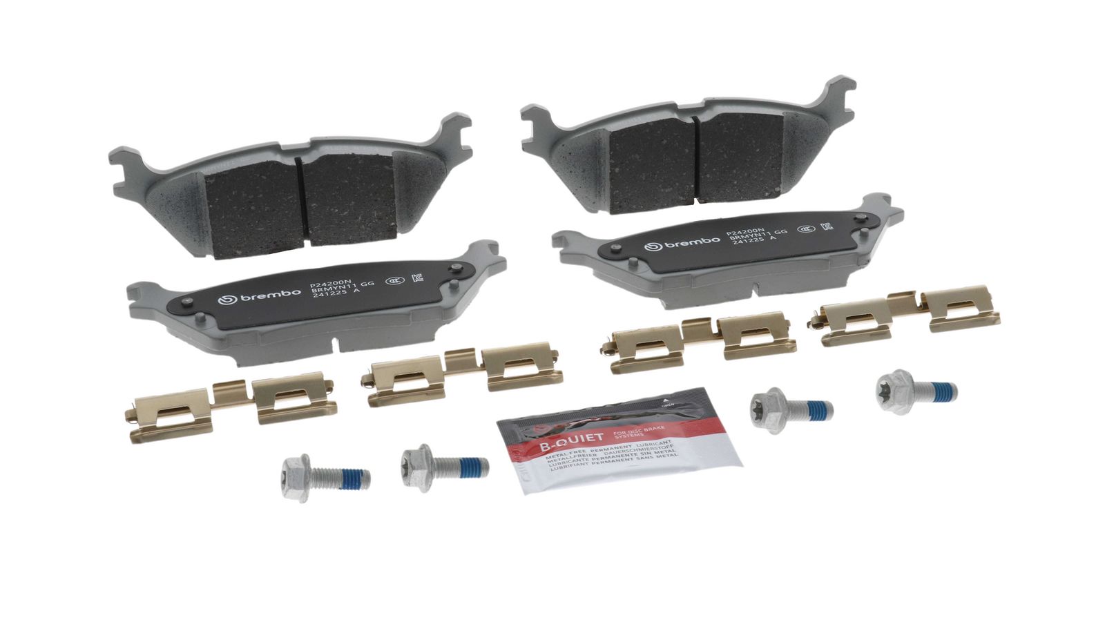 PRIME Ceramic Rear Disc Brake Pad Set - P24200N_30