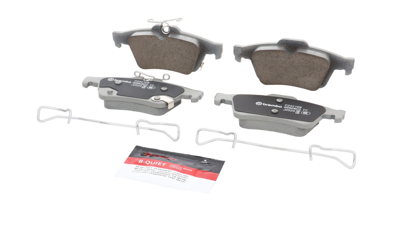 PRIME Ceramic Rear Disc Brake Pad Set - P24216N_04