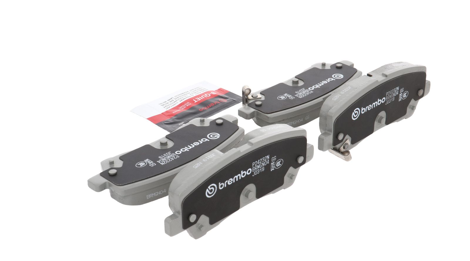 PRIME Ceramic Rear Disc Brake Pad Set - P24232N_11