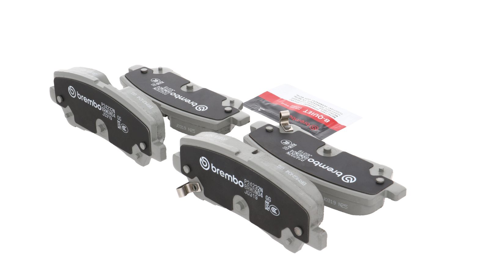 PRIME Ceramic Rear Disc Brake Pad Set - P24232N_17