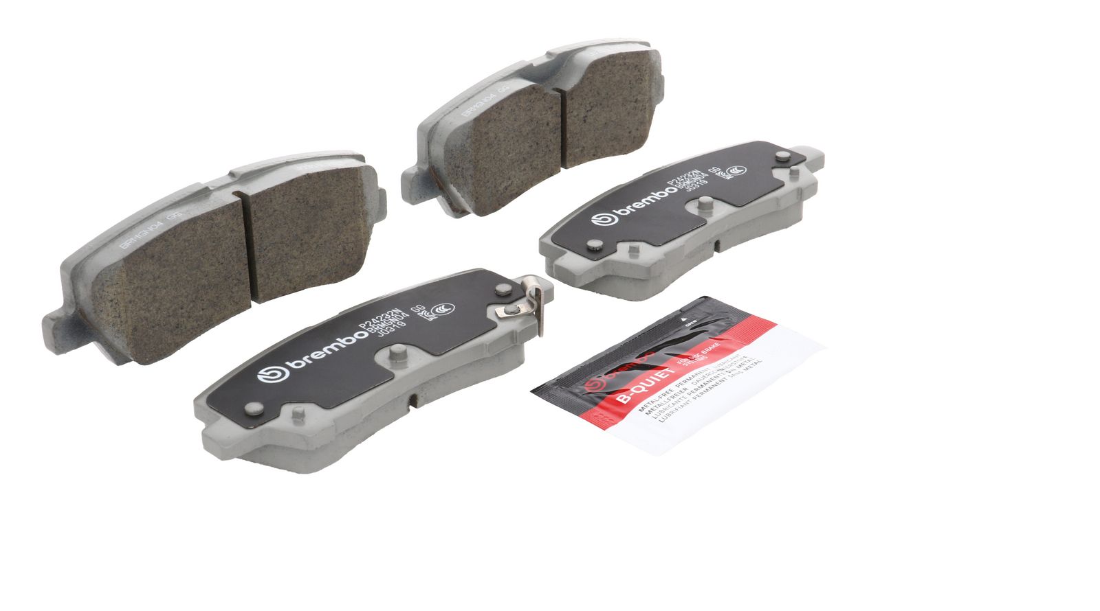 PRIME Ceramic Rear Disc Brake Pad Set - P24232N_23