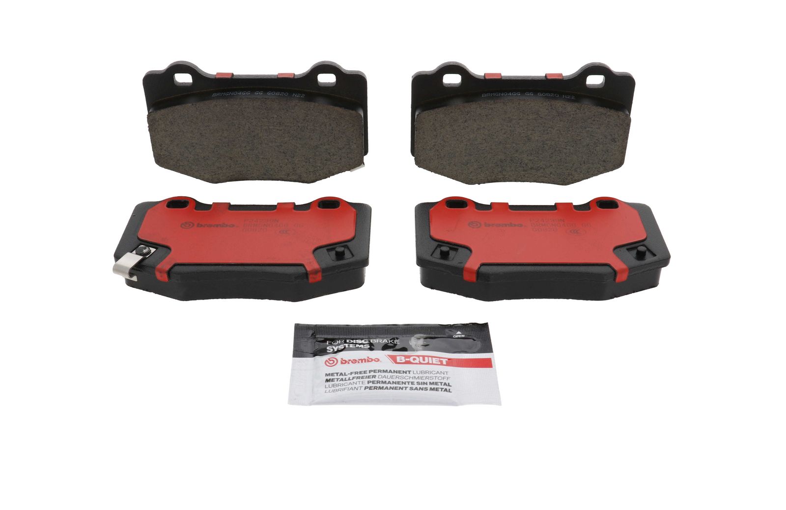 PRIME Ceramic Rear Disc Brake Pad Set - P24239N_02