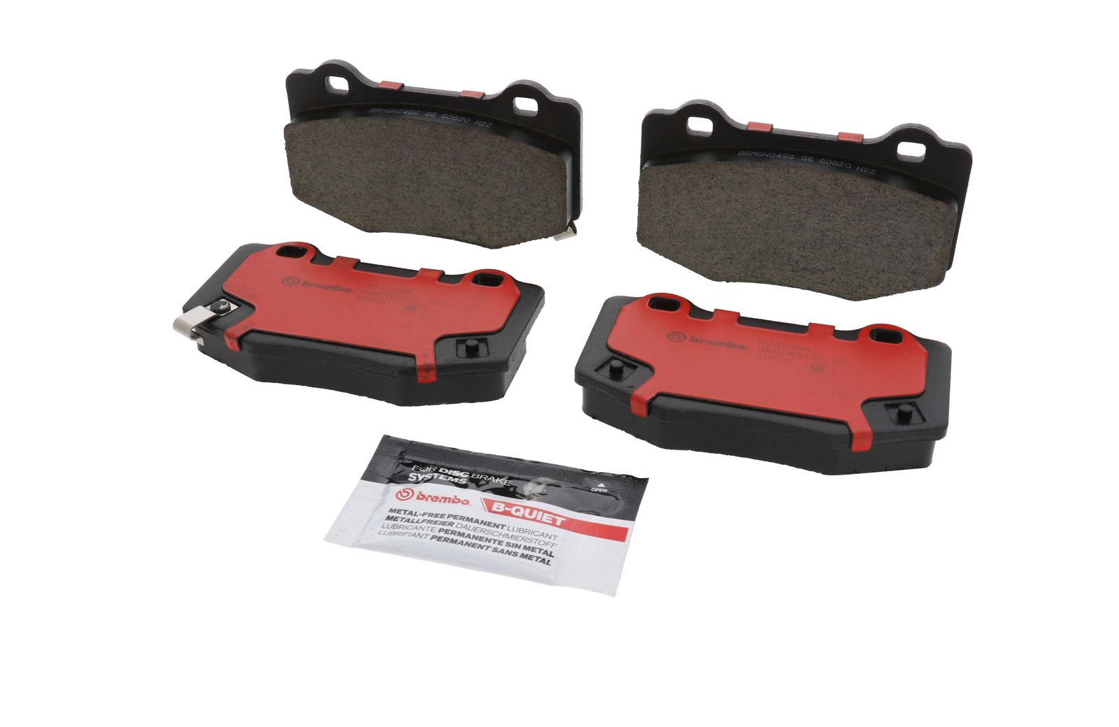 PRIME Ceramic Rear Disc Brake Pad Set - P24239N_03