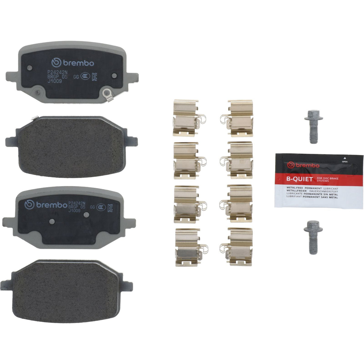 PRIME Ceramic Rear Disc Brake Pad Set - P24242N_02