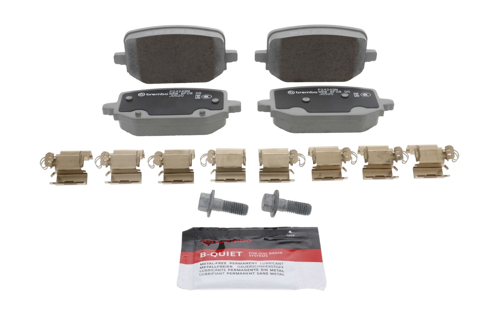PRIME Ceramic Rear Disc Brake Pad Set - P24249N_02
