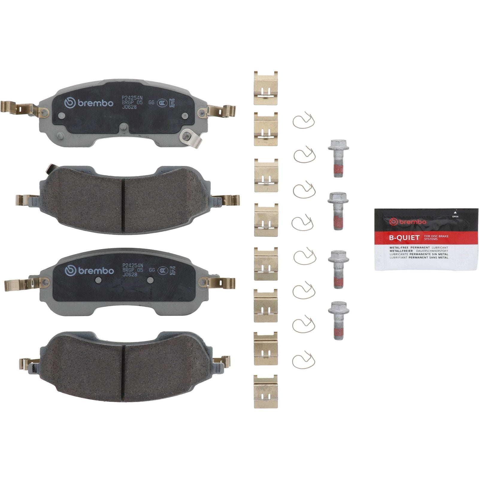PRIME Ceramic Rear Disc Brake Pad Set - P24254N_02