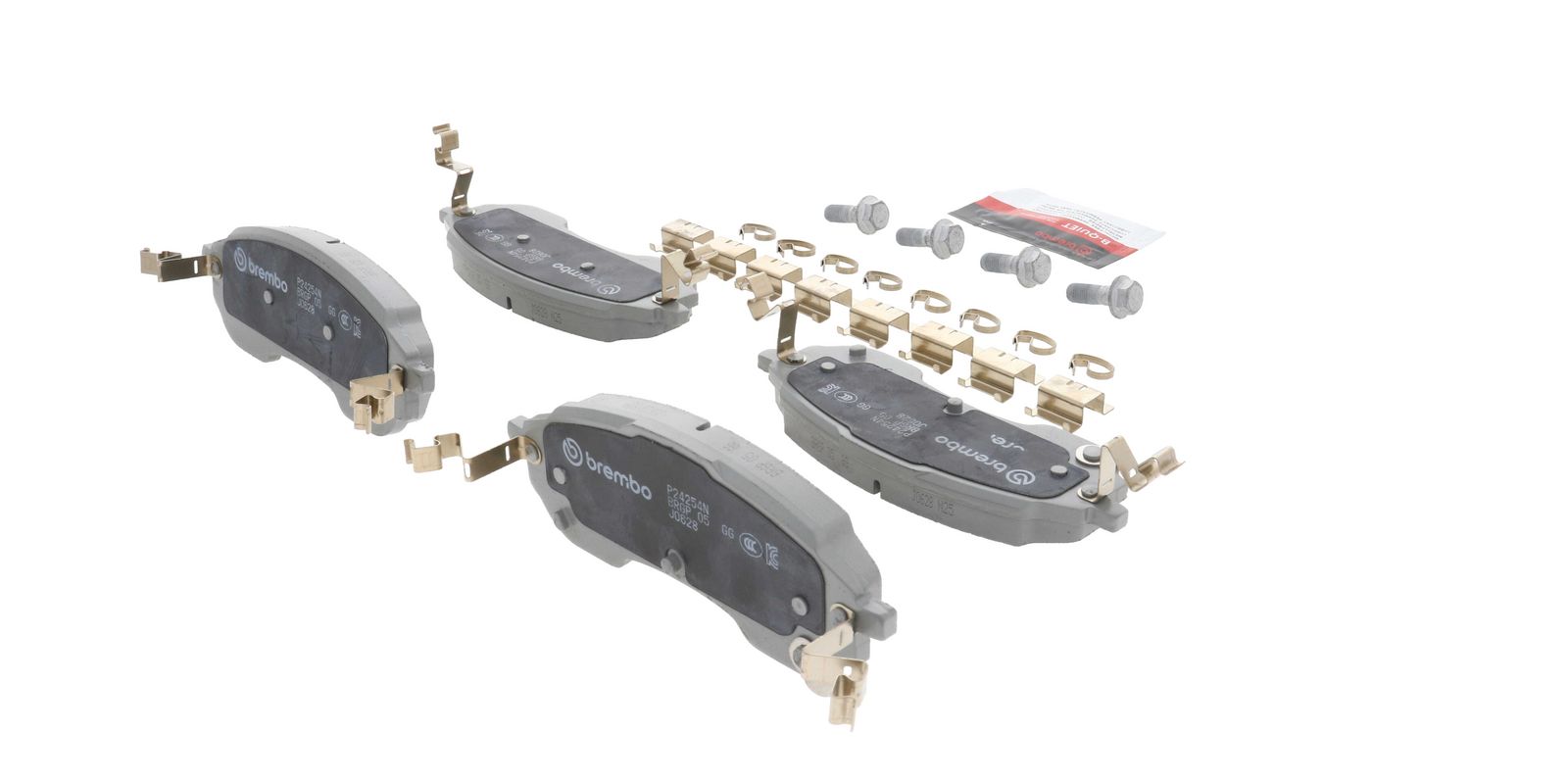 PRIME Ceramic Rear Disc Brake Pad Set - P24254N_18