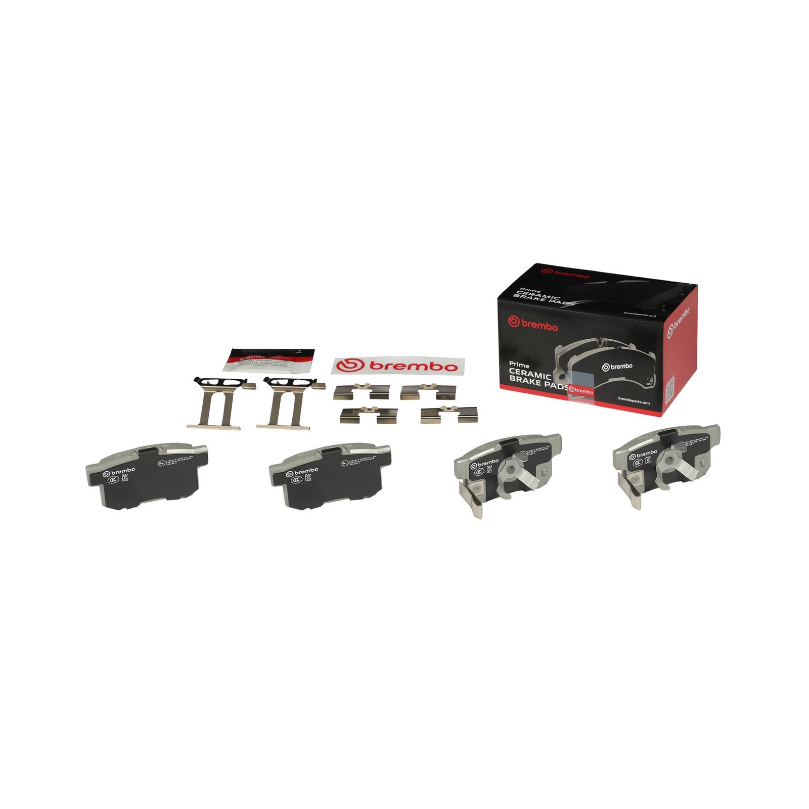 PRIME Ceramic Rear Disc Brake Pad Set - P28051N_01