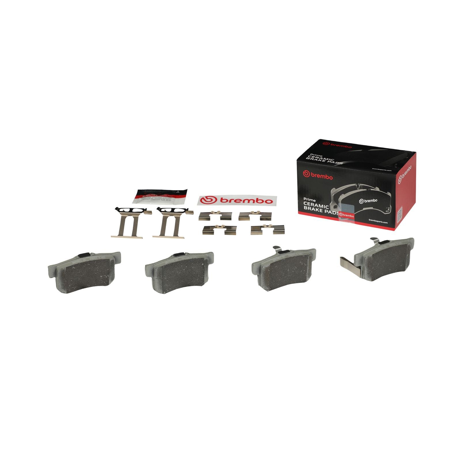 PRIME Ceramic Rear Disc Brake Pad Set - P28051N_04
